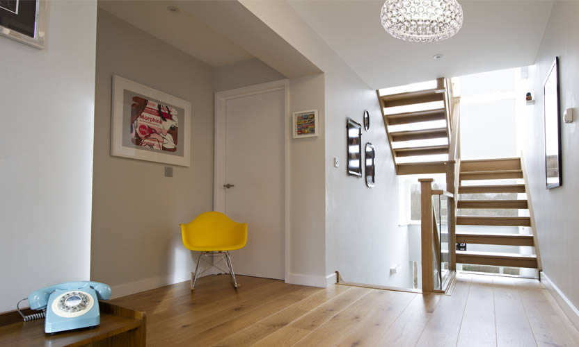 Entrance hall and stairs