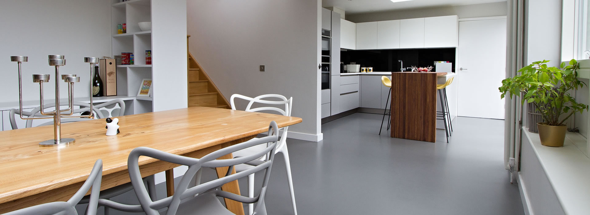 Dining Room Grey Interior